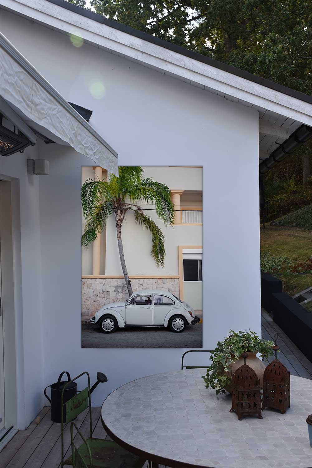 White Volkswagen